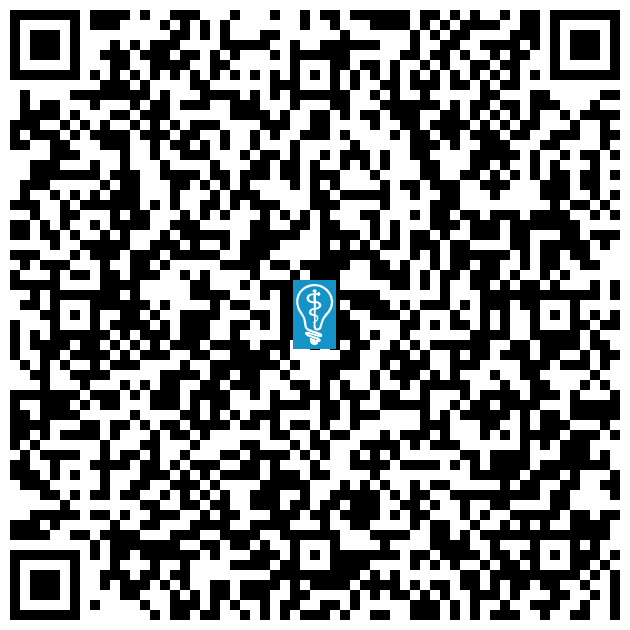 QR code image to open directions to Midwest Center for Dentistry and Implants in Bensenville, IL on mobile
